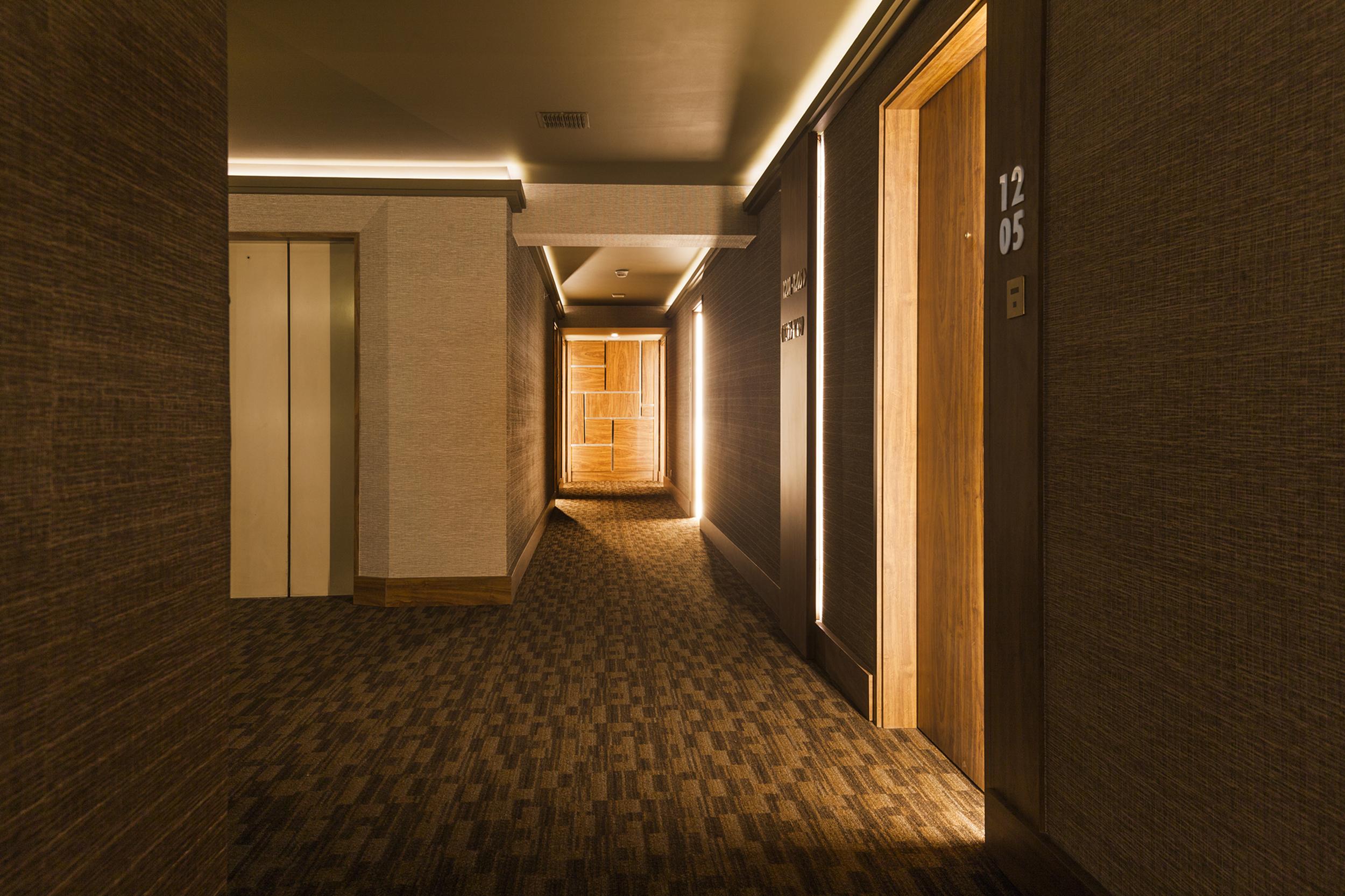 Hotel Regal Pacific סנטיאגו מראה חיצוני תמונה A corridor in a hotel