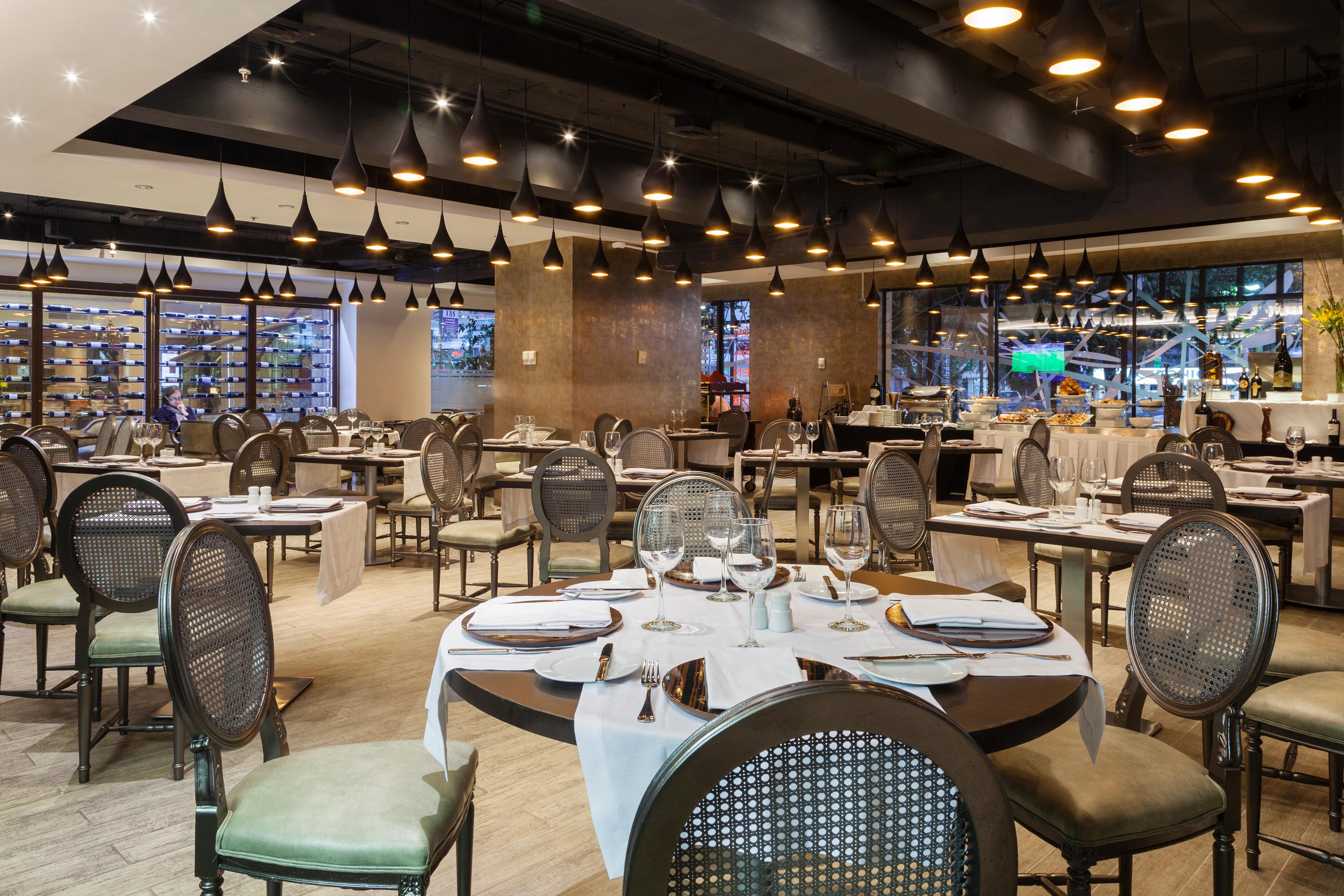 Hotel Regal Pacific סנטיאגו מראה חיצוני תמונה Restaurant in the hotel
