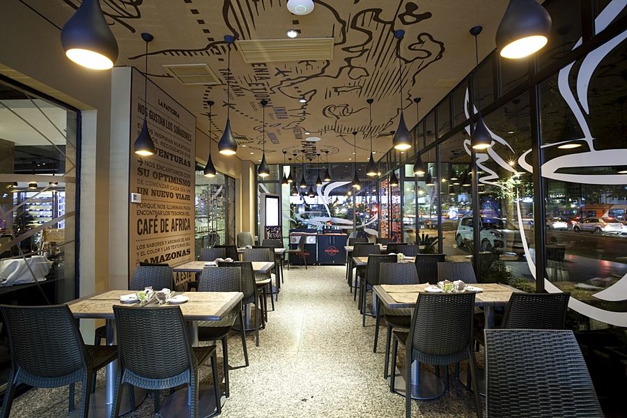 Hotel Regal Pacific סנטיאגו מראה חיצוני תמונה Interior of a typical café